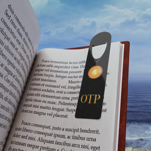 Elegant OTP Bookmark, Personalized Bookmarker for Readers, Gift for Book Lovers, Reading Accessory, Literary Keepsake - Image 3