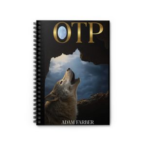 Wolf Howl Spiral Notebook - OTP, Journal, Sketchbook, Gift for Nature Lovers, Plus Writing Essentials