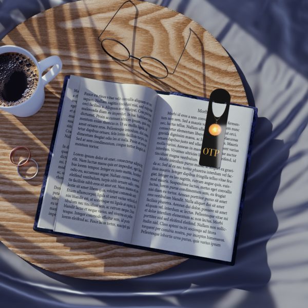 Elegant OTP Bookmark, Personalized Bookmarker for Readers, Gift for Book Lovers, Reading Accessory, Literary Keepsake - Image 4